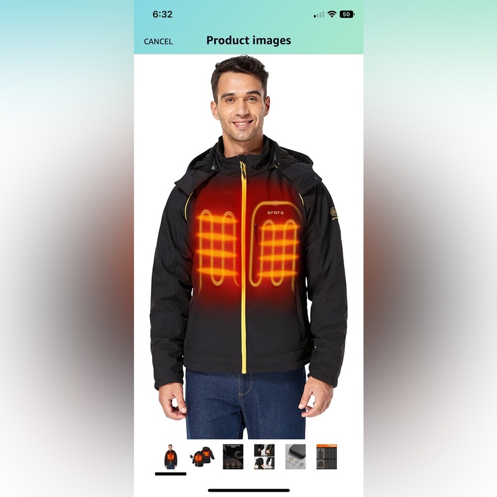 Men’s Heated Jacket